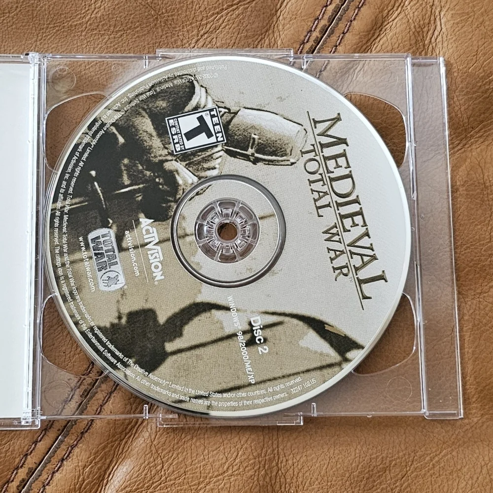 Medieval:Total War Battle Collection PC Game Base Game And Viking Invasion Pack‎